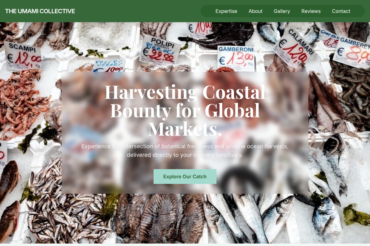Botanical Fish Market