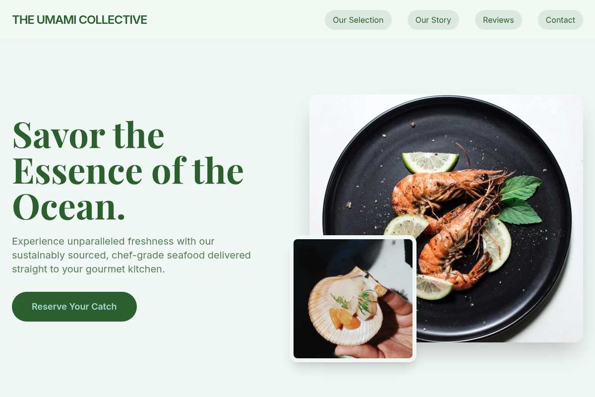 Gourmet Seafood