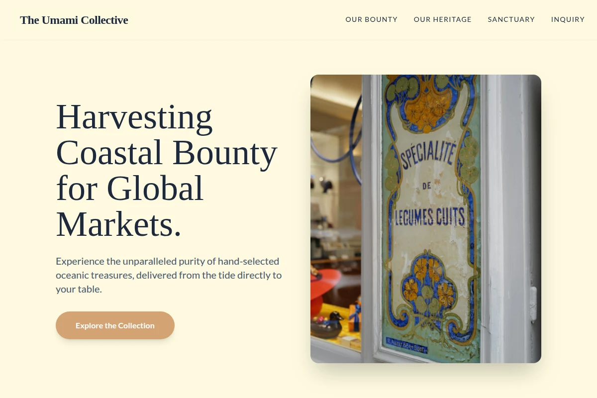 Minimal Specialty Food